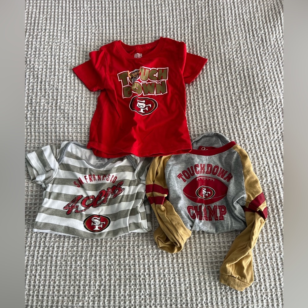 49ers Onesie Bundle (24 months)